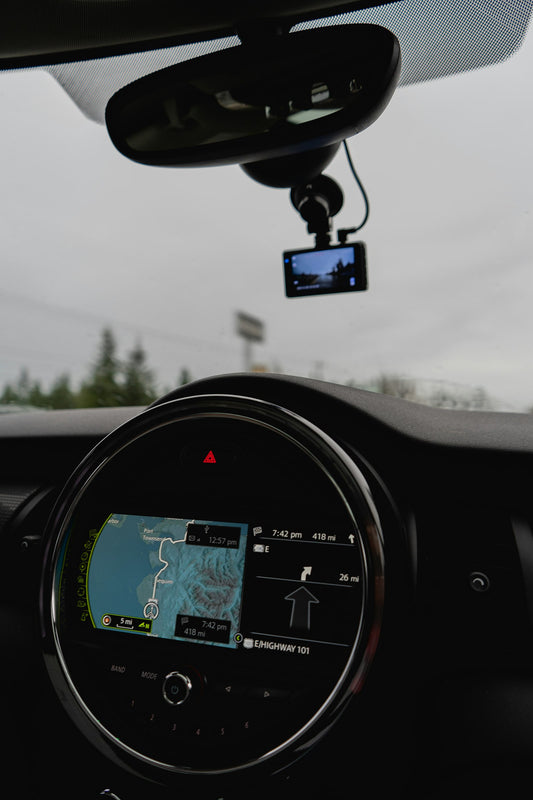Nextbase 622GW 4K dash cam recording the road